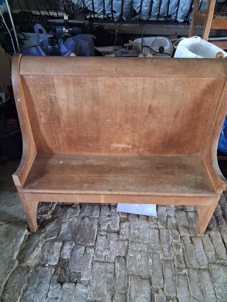 A vendre ancien banc en chene, Enlèvement