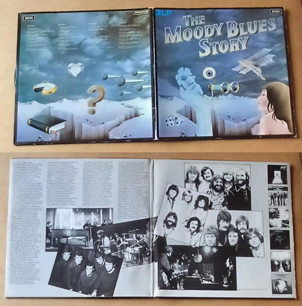Dubbel-LP — The Moody Blues Story, Cd's en Dvd's, Vinyl | Wereldmuziek, Dubbel-LP, Ophalen of Verzenden, Gebruikt