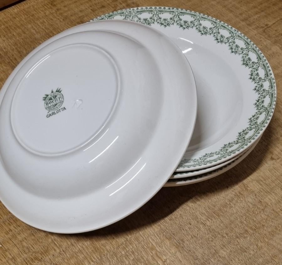 6 assiettes creuses  carlotta  la Louviere, Enlèvement
