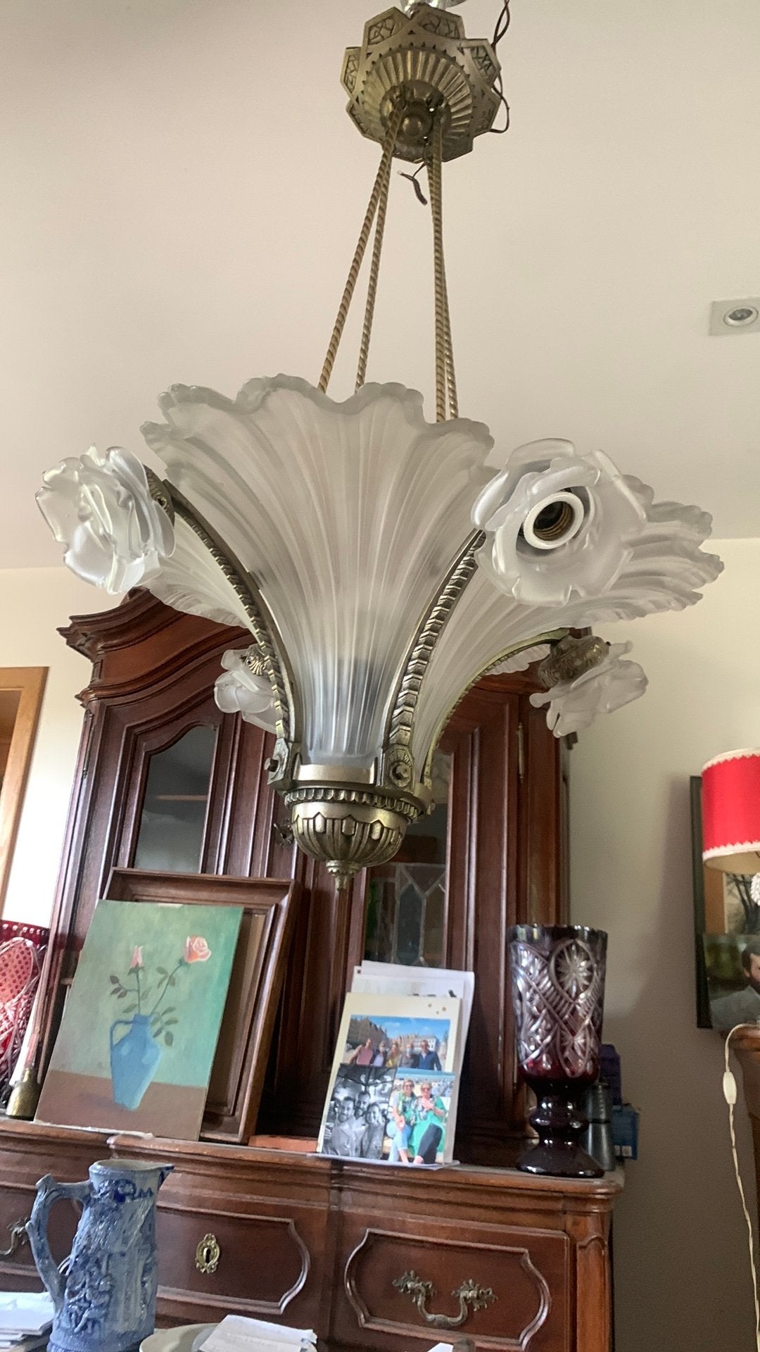 Lustre 1900, Enlèvement, Comme neuf