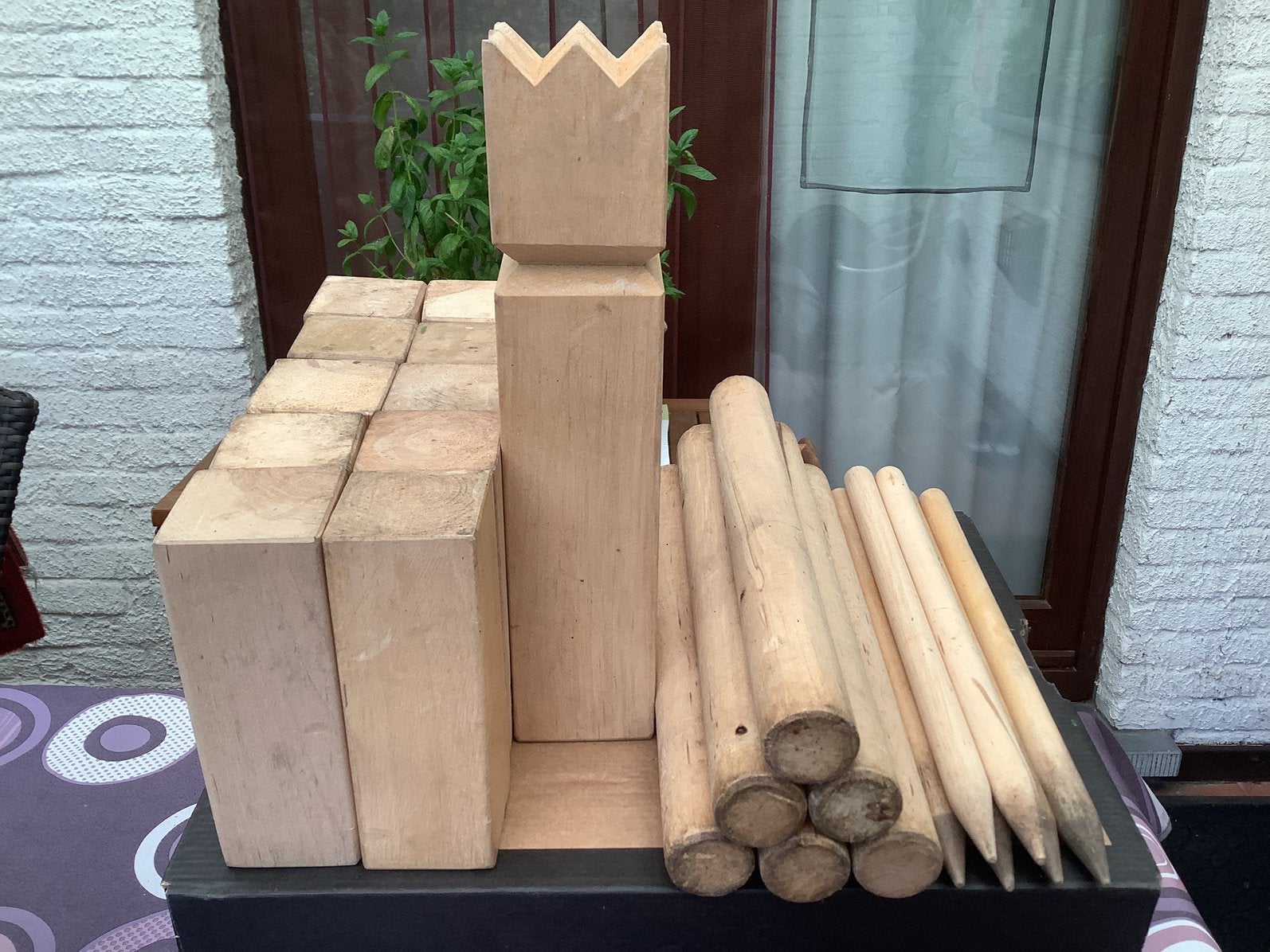 Kubb spel, Ophalen, Zo goed als nieuw