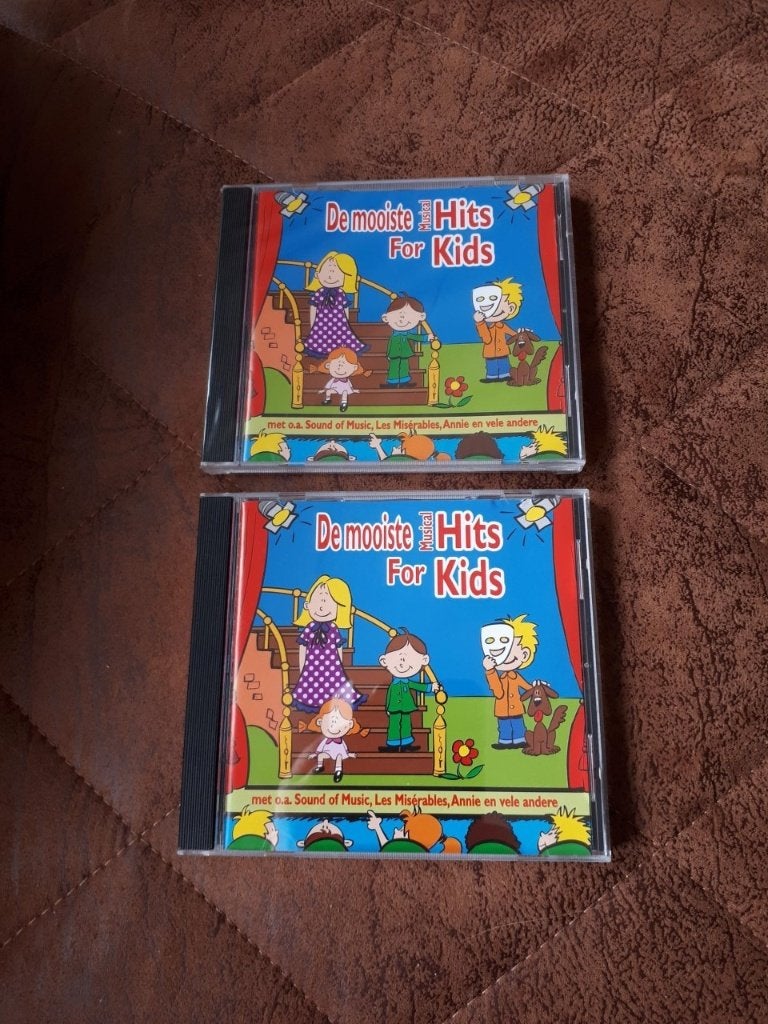 CD - De Mooiste Musical Hits for Kids - € 1.00, Envoi, Comme neuf, Enfants et Jeunesse, Compilation