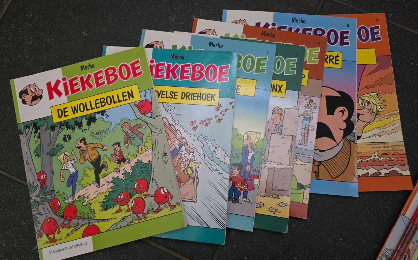kiekeboe strips, Plusieurs BD, Enlèvement, Utilisé