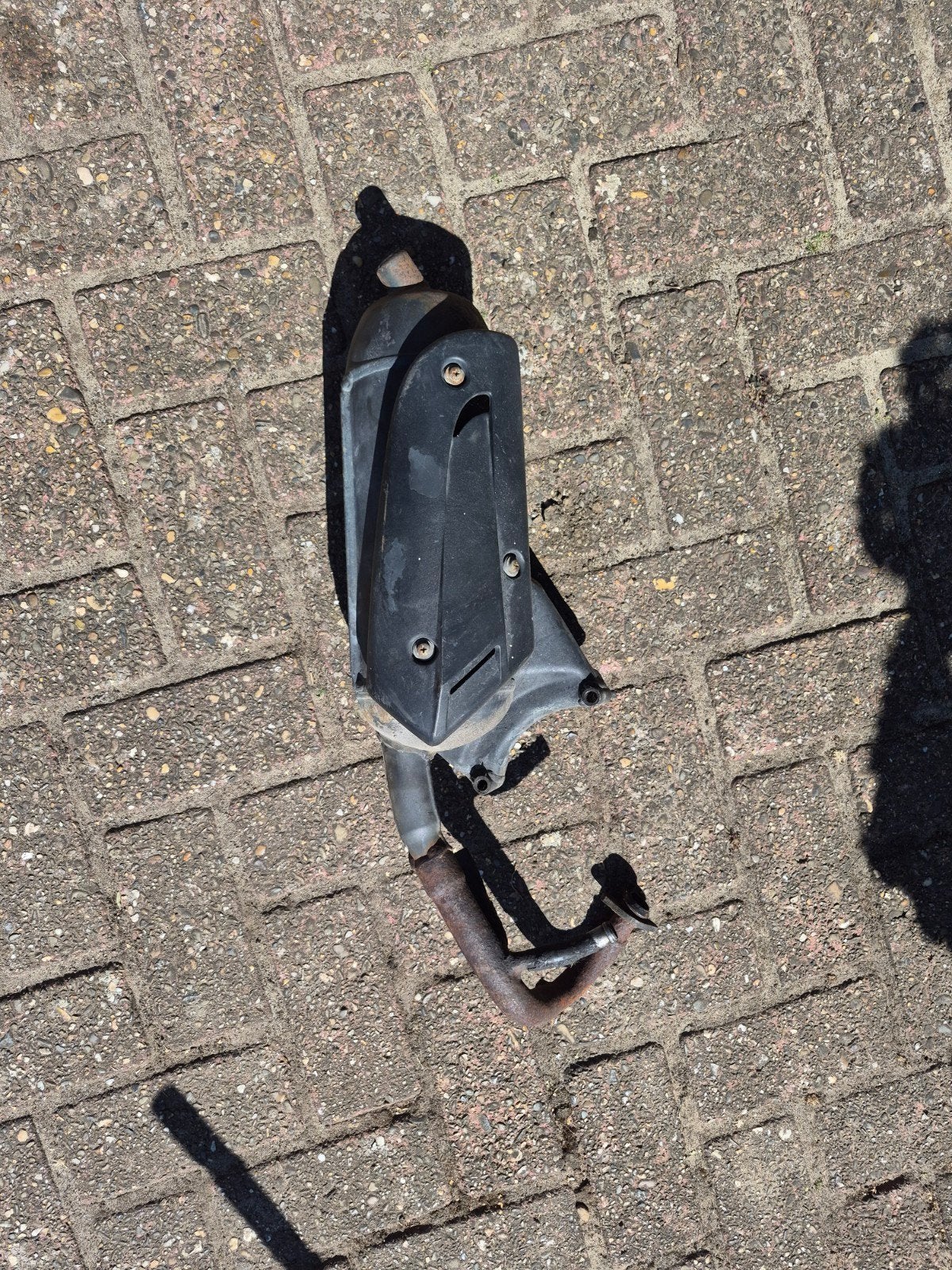 piaggio uitlaat standaart, Motoren, Ophalen