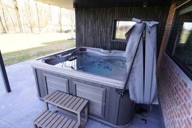 Jacuzzi 6 places complet - ARTIC SPA SUMMIT XL - SPABOY, Jardin & Terrasse, Enlèvement, Comme neuf, Escalier, Fixé