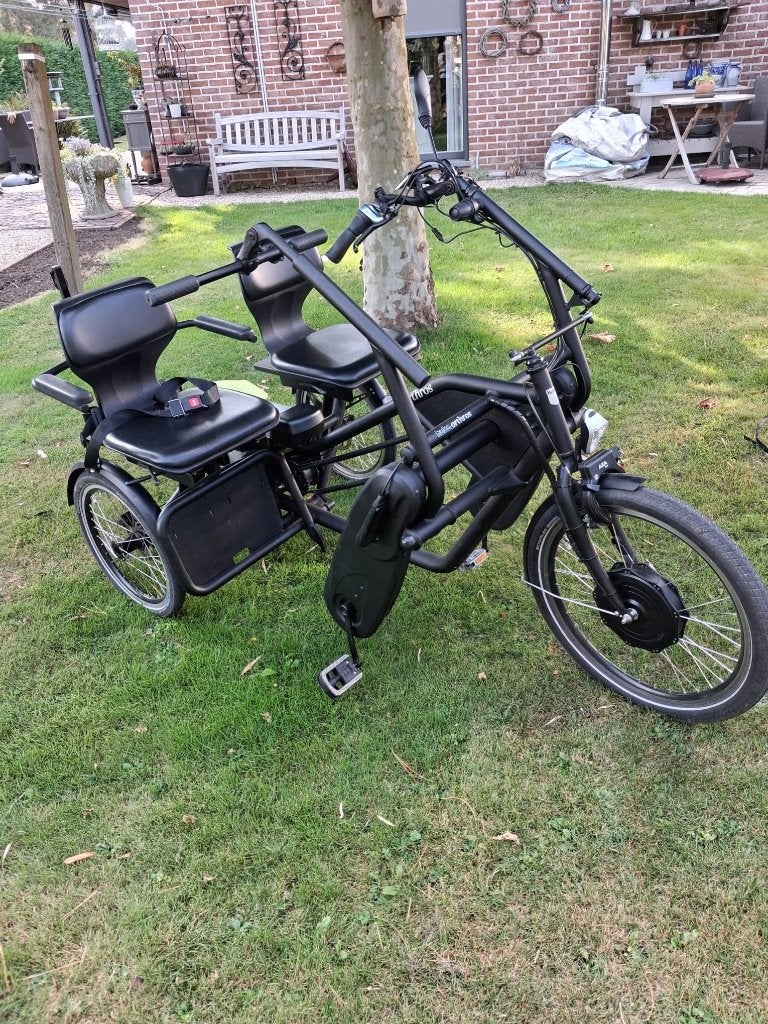 Duo fiets/driewieler, Fietsen en Brommers, Ophalen, Zo goed als nieuw, Schijfrem, Tri Bike