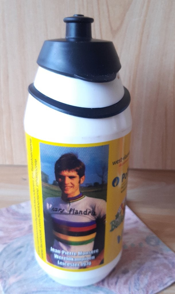 WIELRENNEN CYCLISME DRINKBUS BIDON FOTO JEAN PIERE MONSERE, Ophalen of Verzenden