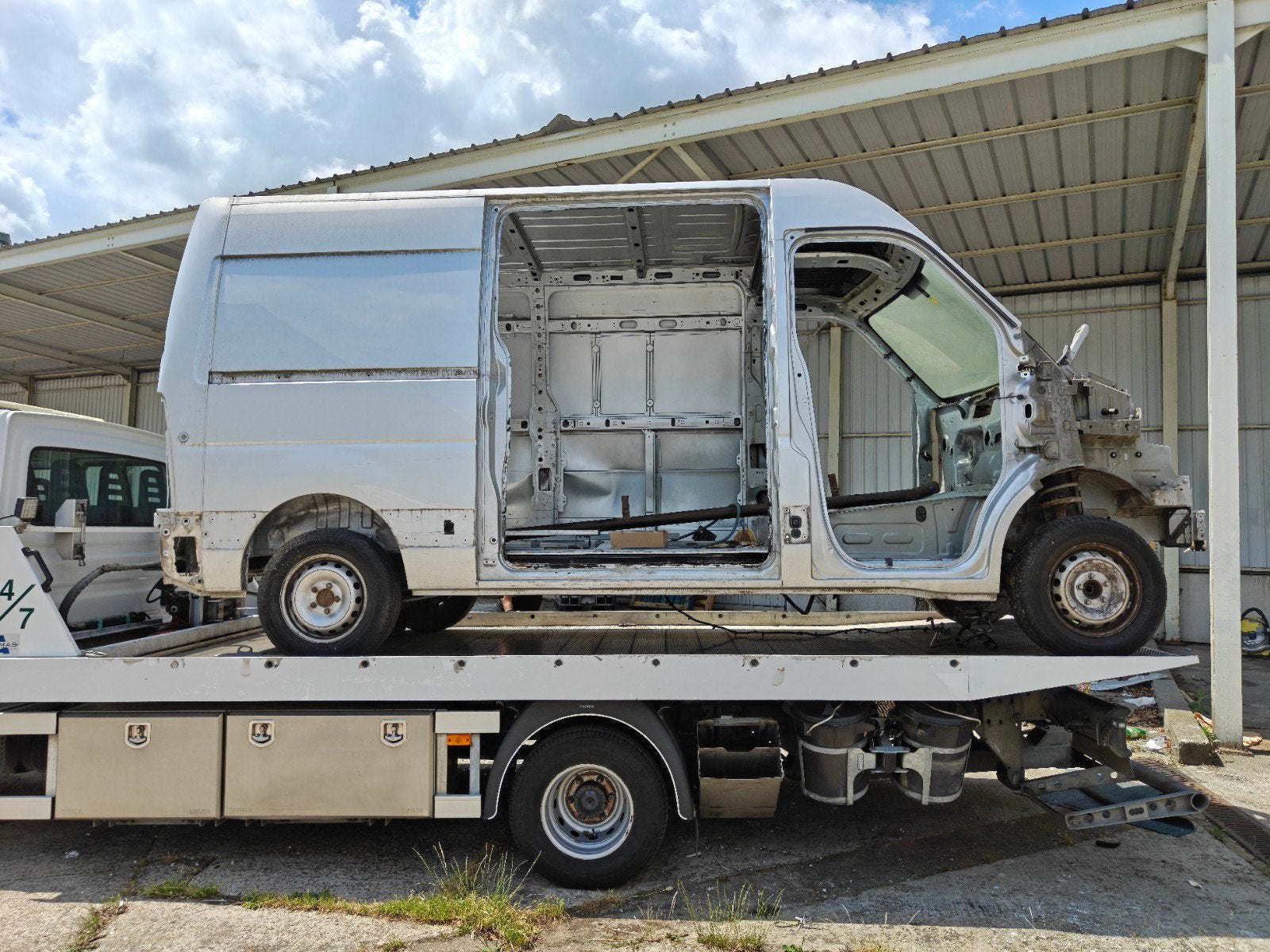 Renault Master 2012 Euro5 L2H2 Diesel onderdelen, Auto's, Euro 5, Particulier, Overige carrosserie, Zilver of Grijs