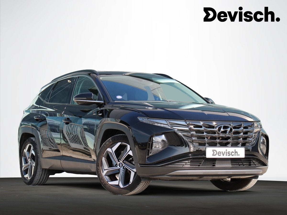 Hyundai Tucson 1.6T MHEV 48V Shine Automaat *FULL OPTION*, Auto's, Gebruikt, 4 cilinders, Zwart, Leder