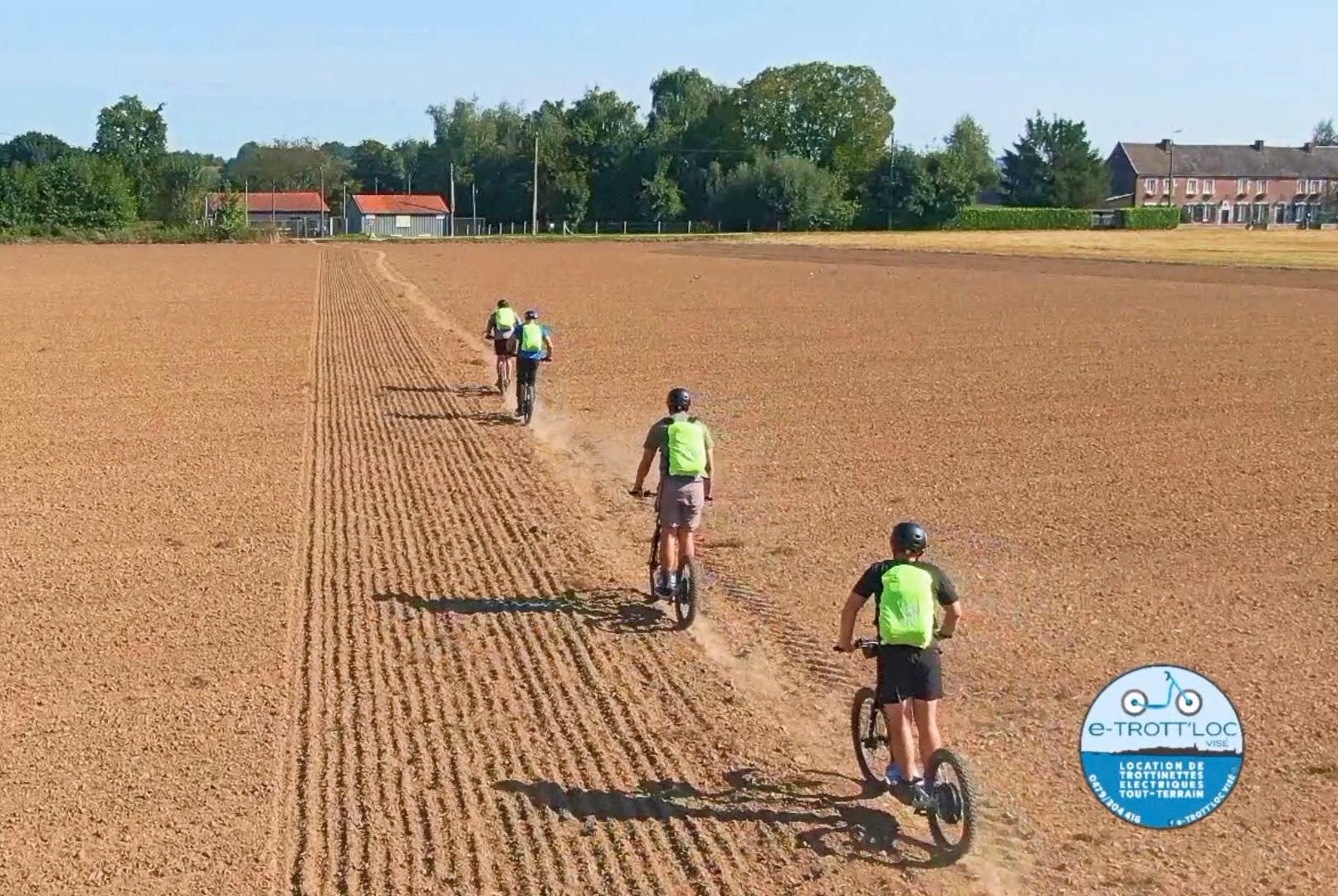 FLOTTE DE TROTTINETTES électriques tout terrain GLOBE 3 T, Enlèvement, Utilisé, Step électrique (E-scooter)