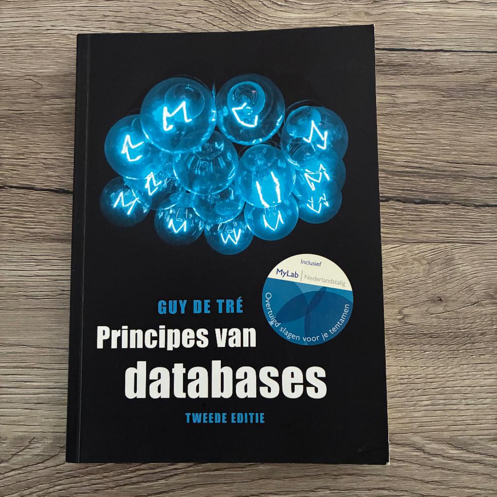 PRINCIPES VAN DATABASES, Boeken, Informatica en Computer, Ophalen of Verzenden, Zo goed als nieuw, Programmeertaal of Theorie