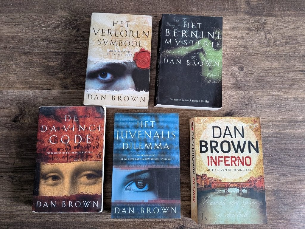 Dan Brown Collectie, Boeken, Ophalen of Verzenden, Gelezen, Dan Brown, België