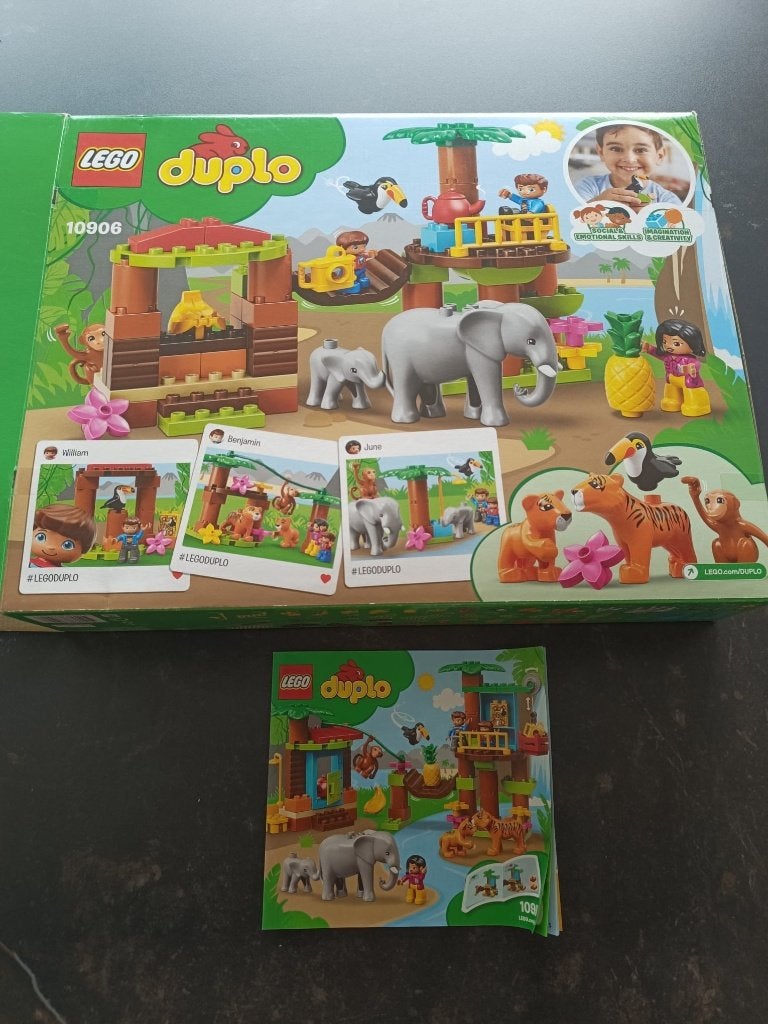Lego Duplo Tropical ysland 10966, Ophalen of Verzenden, Zo goed als nieuw, Complete set, Duplo