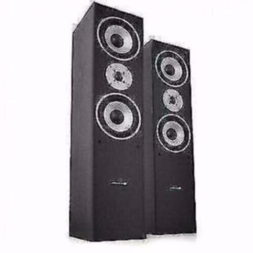 3 weg Hifi Speakers 180 Watt Max Zwart, Enlèvement ou Envoi, Neuf, Autres marques