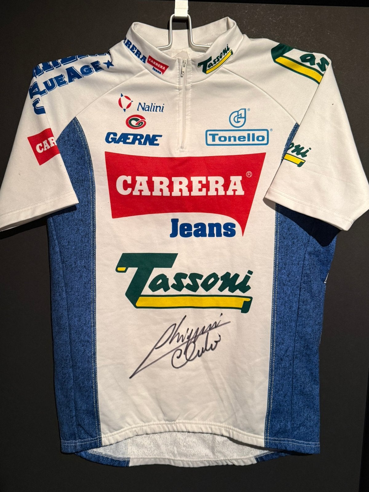 Maillot de cyclisme Carrera Chiappucci, Enlèvement ou Envoi, Comme neuf
