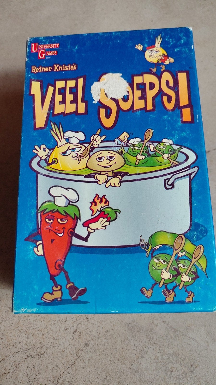 Spel Veel soeps, Ophalen