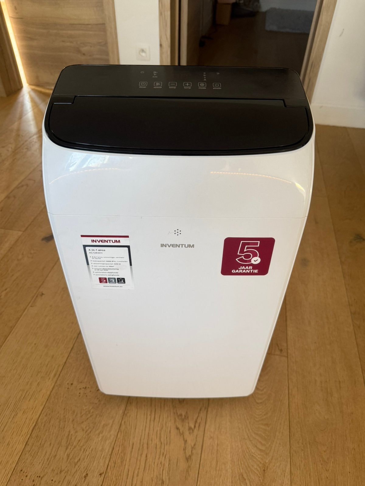 Inventum 4-in-1 AC126WH Airconditioner | 105 m³ | 12.000, Elektronische apparatuur, Ophalen, Zo goed als nieuw