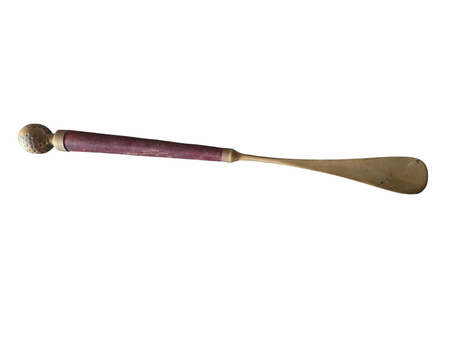 Chausse-pied vintage avec pommeau balle de golf, Enlèvement ou Envoi