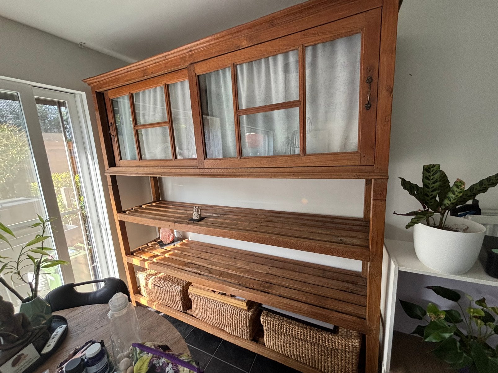 Buffet kast, Huis en Inrichting, Kasten | Buffetkasten, Ophalen, 200 cm of meer, Zo goed als nieuw, 200 cm of meer