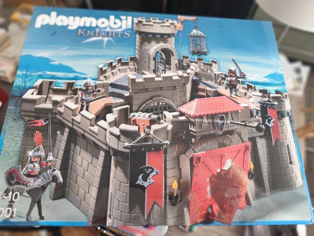 Playmobil 6001- Citadelle des Chevaliers de l’aigle, Ophalen, Nieuw, Complete set