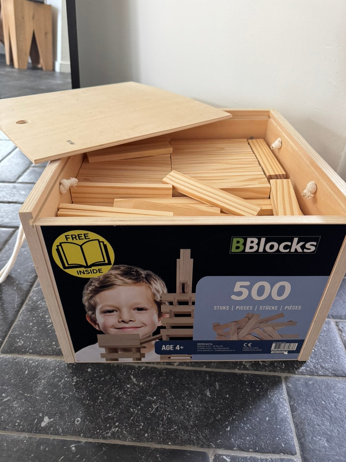 BBlocks (Kapla) 500 stuks, Ophalen, Zo goed als nieuw, Overige merken