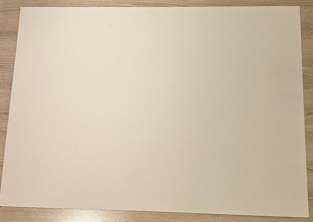 grijs karton 2 mm 80x110, Zo goed als nieuw, Papier of Karton, Grijs, Overige merken