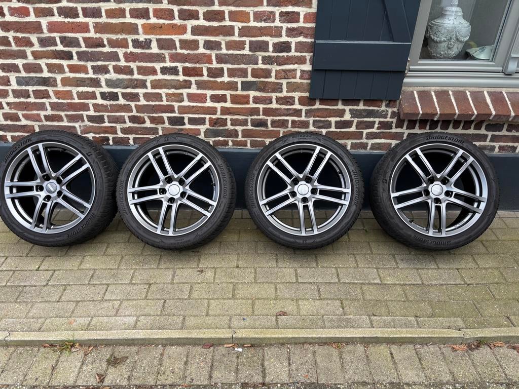 Dezent 18” velgen + Bridgestone banden  | Topstaat, Ophalen
