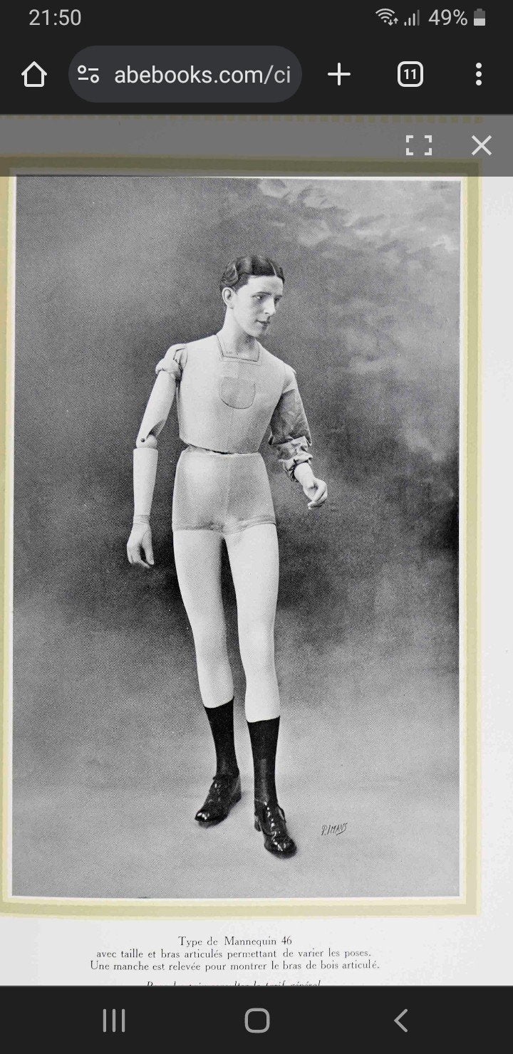 Mannequin pop jaren 30  P-imans parijs, Ophalen