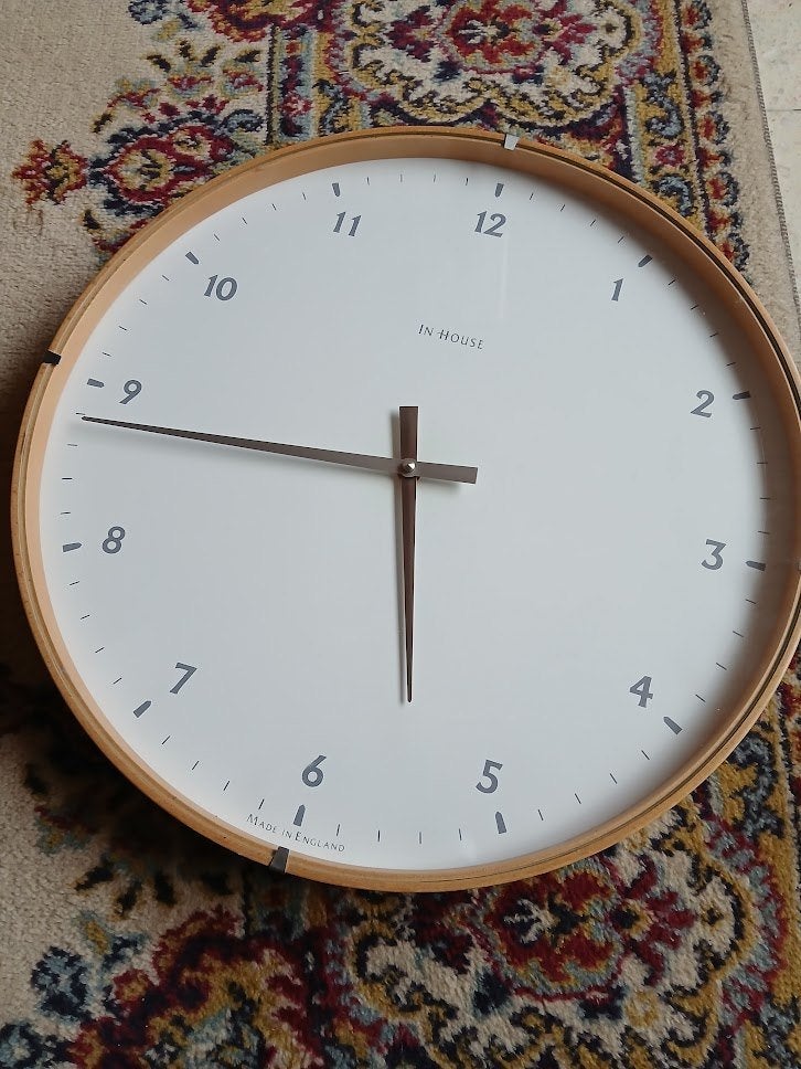 groot wanduurwerk 40 cm diameter, Maison & Meubles, Accessoires pour la Maison | Horloges, Enlèvement