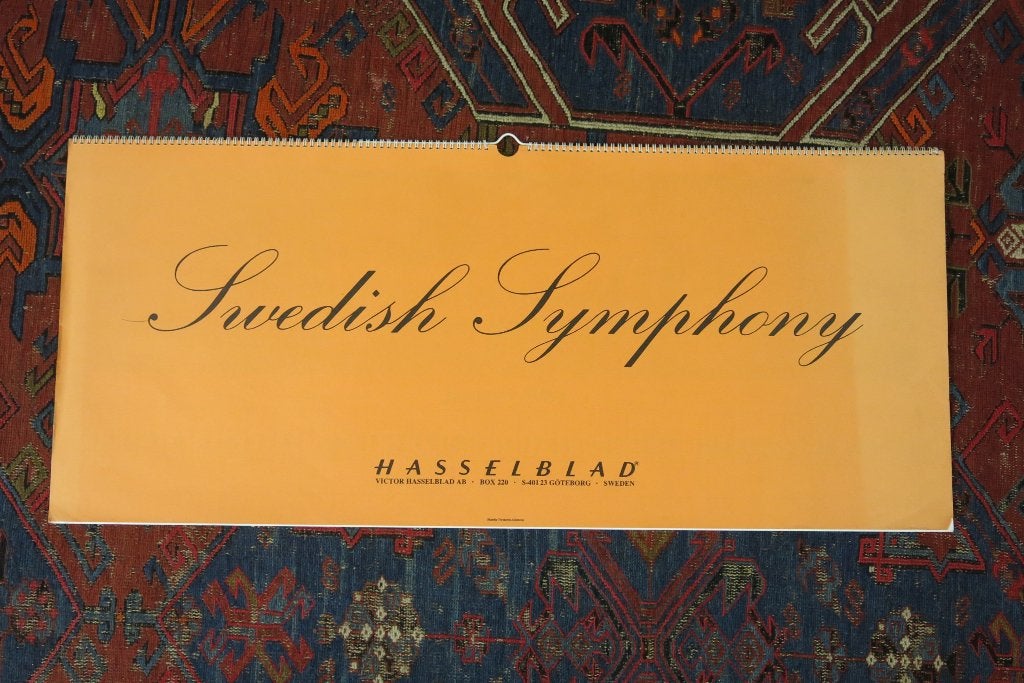 Hasselblad Vintage Kalendar Swedisch Symphony 1983, Boeken, Kunst en Cultuur | Fotografie en Design, Ophalen of Verzenden, Zo goed als nieuw
