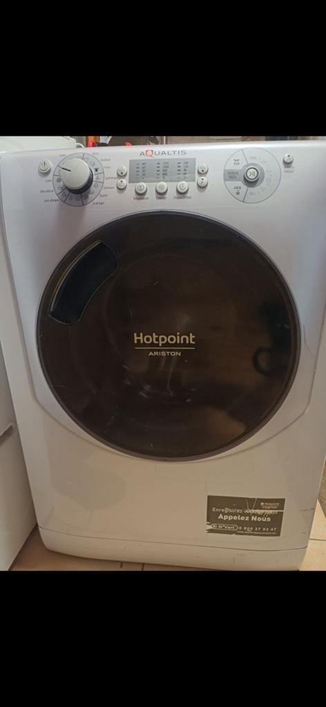 Machine à laver Aqualtis 8 kg, Ophalen, Gebruikt