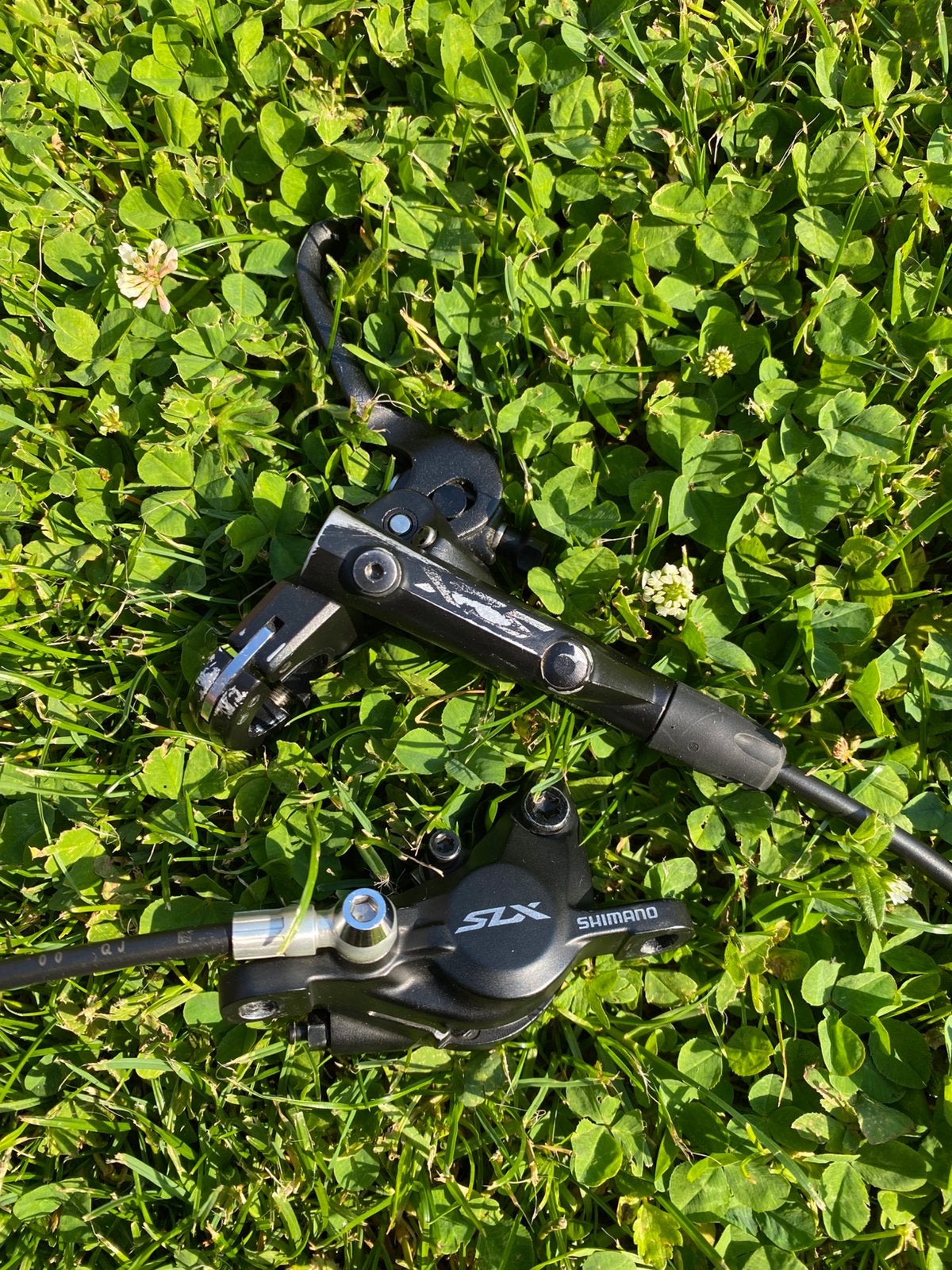 Frein avant Shimano SLX, Enlèvement