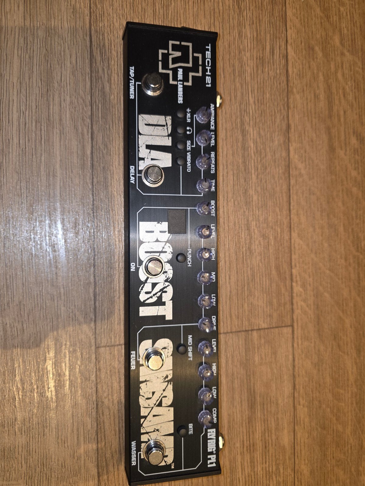 Tech 21 FlyRig Paul Landers Rammstein guitarpedal, Ophalen, Nieuw, Multi-effect