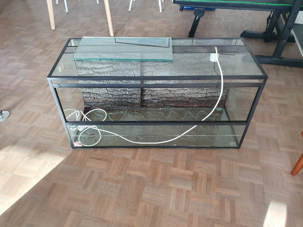 Terrarium 100x40x50, Met terrarium, 3 tot 6 jaar