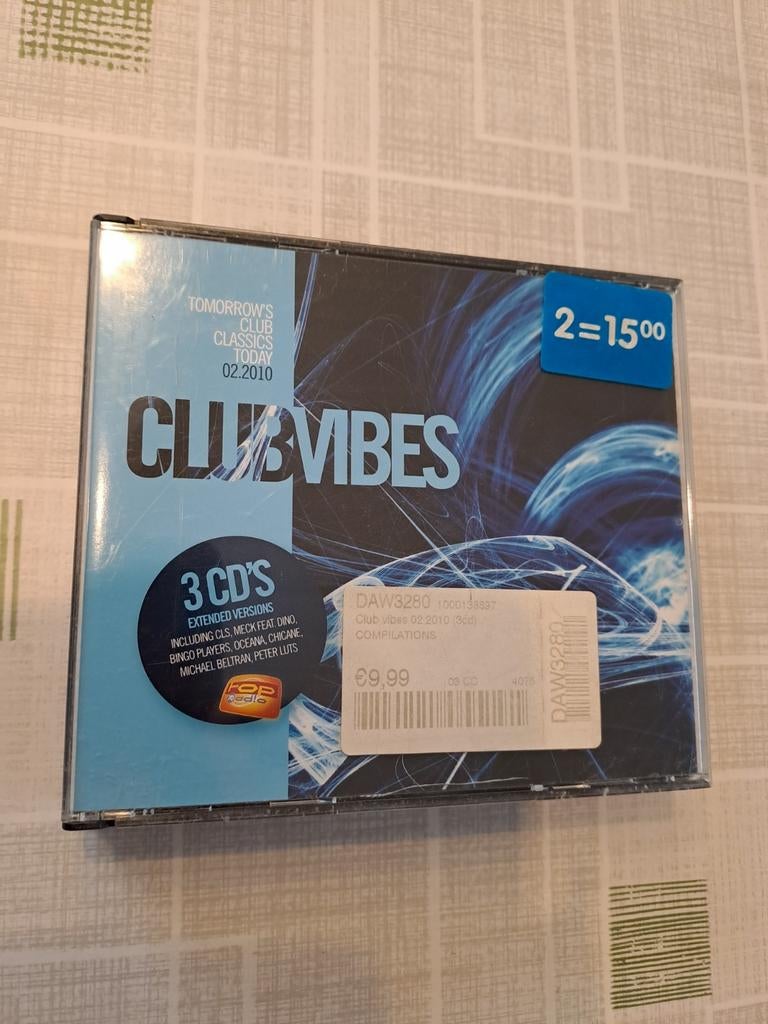 Club Vibes 02.2010 / 3cd, Cd's en Dvd's, Ophalen of Verzenden