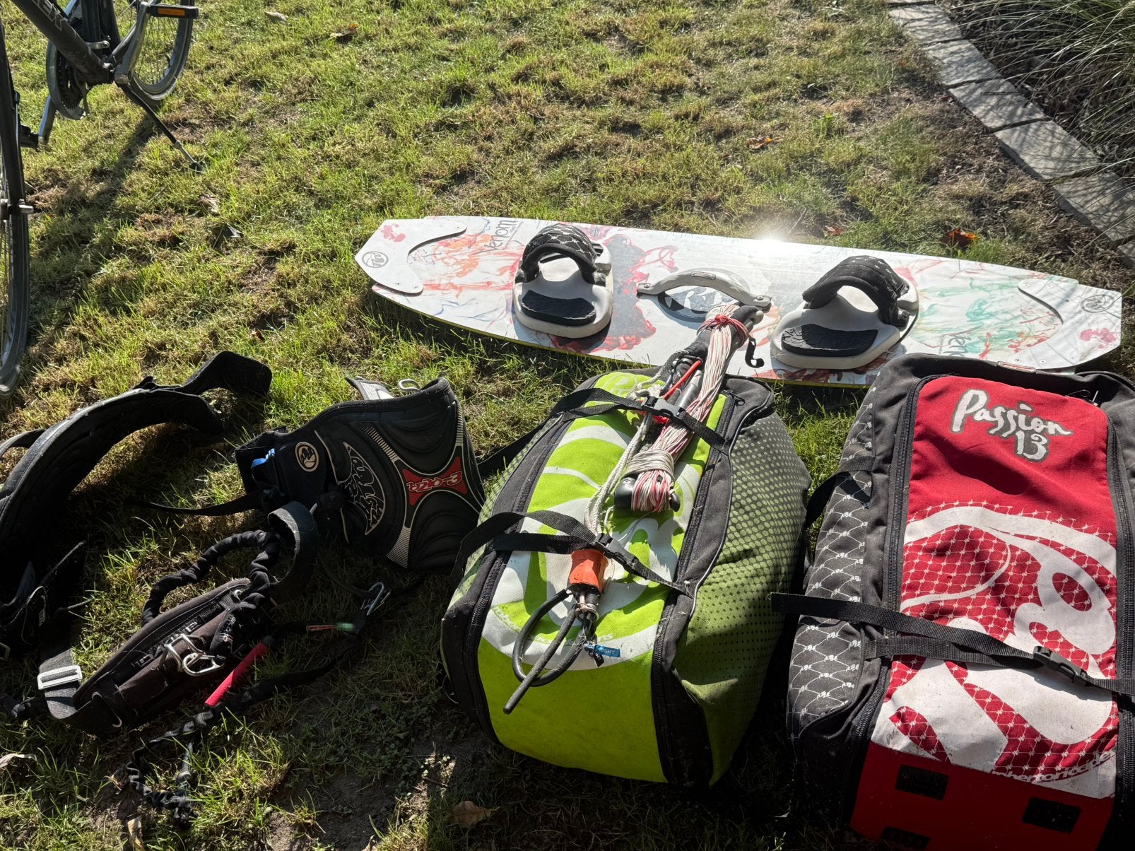 Kiteset RRD passion, Watersport en Boten, Ophalen, Gebruikt