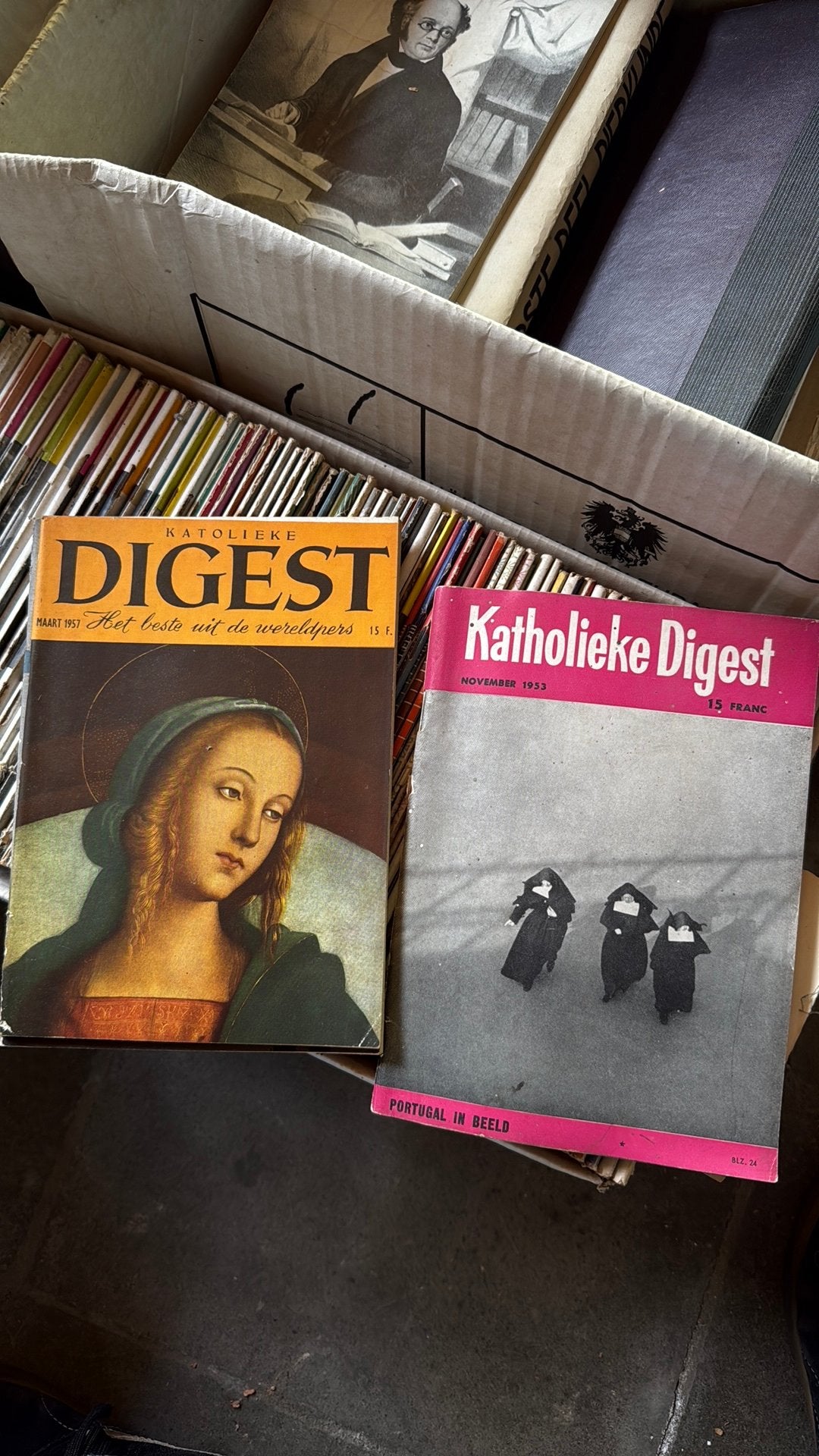 Katholieke digest oude tijdschriften, Verzamelen, Ophalen, Tijdschrift