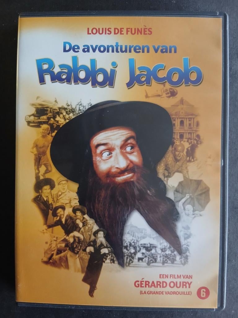 Rabbi Jacob (1964) Louis De Funès, Cd's en Dvd's, 1960 tot 1980, Ophalen of Verzenden, Zo goed als nieuw, Komedie
