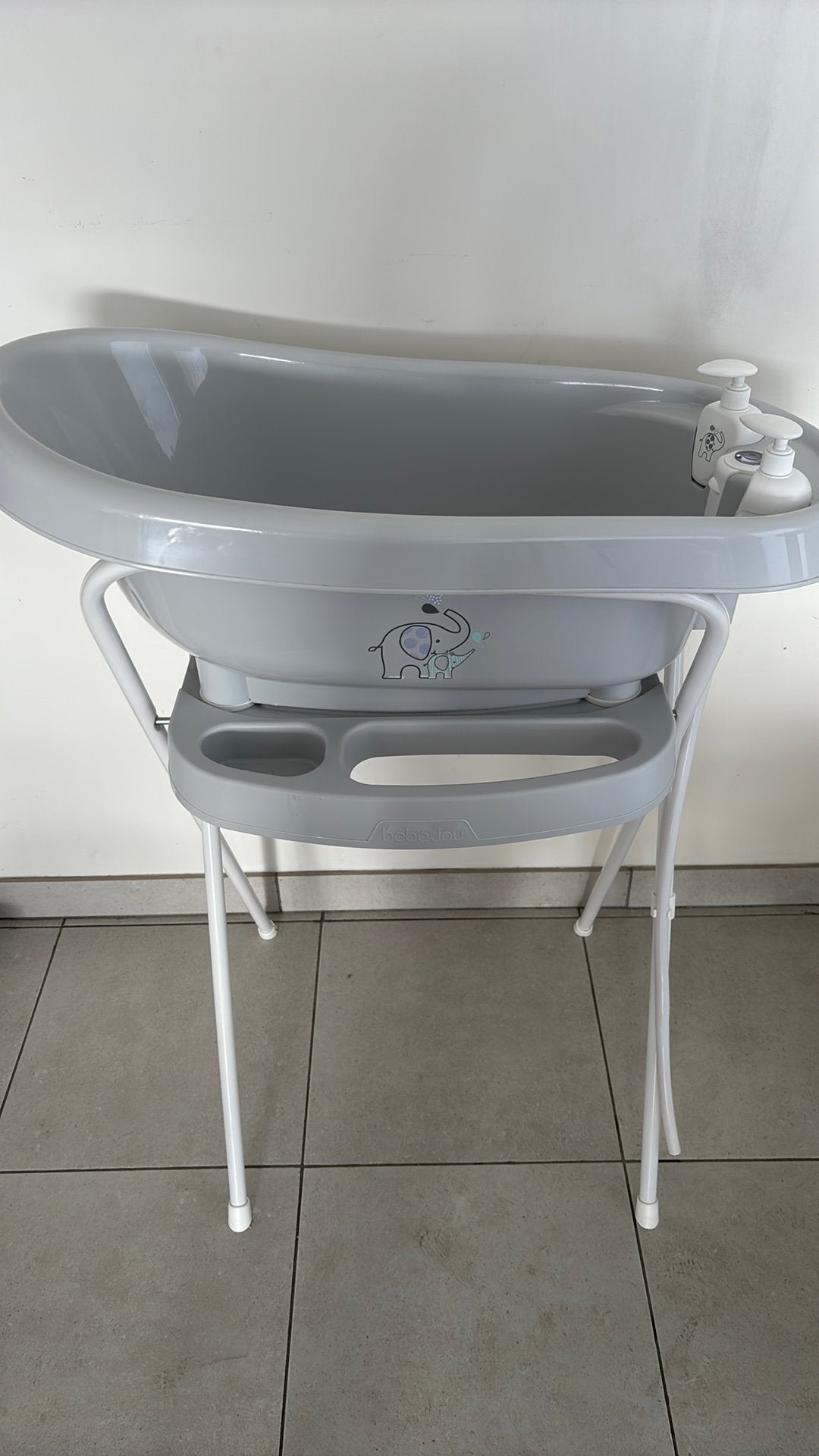 Babybadje Béaba op standaard, Kinderen en Baby's, Ophalen, Badje, Standaard