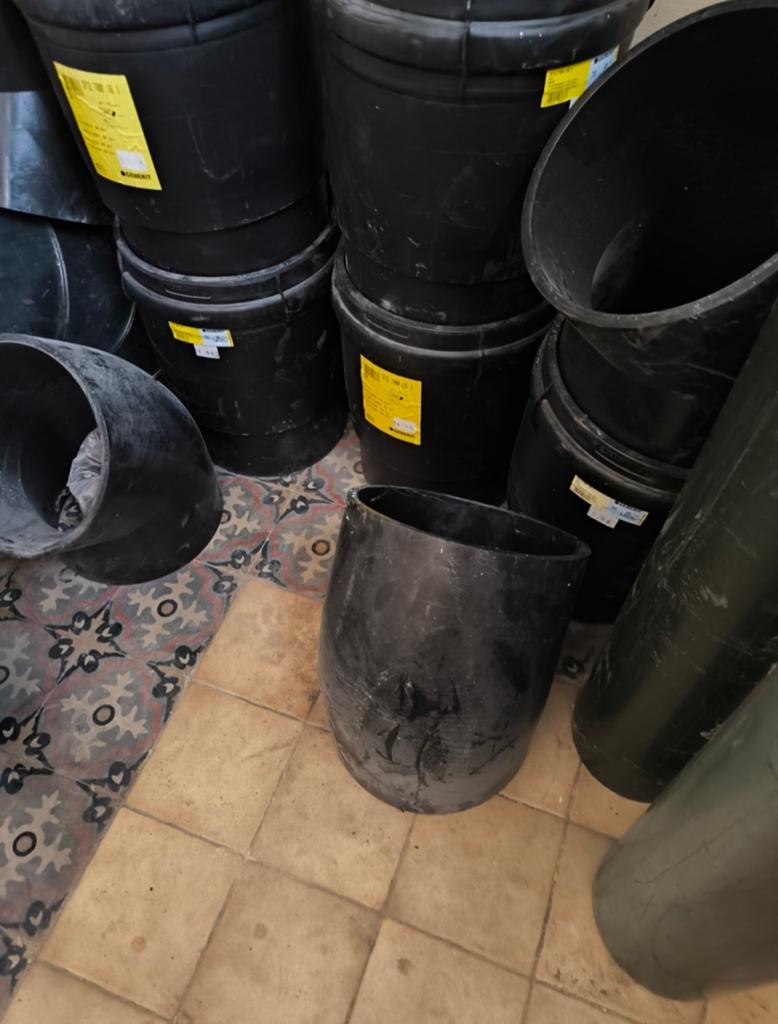 Set accessoires Geberit make biedt alles is nieuw, Ophalen