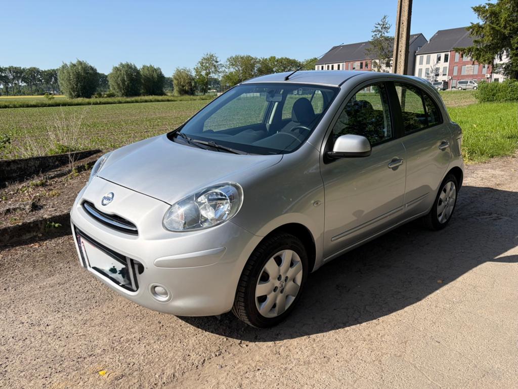 Nissan micra à vendre, Autos, Argent ou Gris, Achat, Isofix, Boîte manuelle