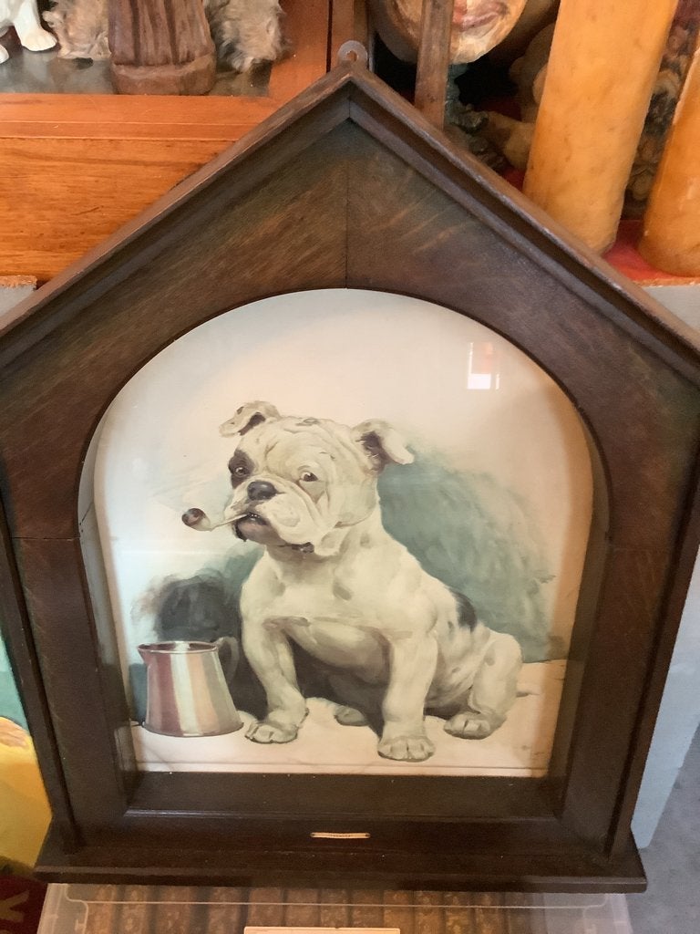 Oud Cafebord The Bulldog, Antiek en Kunst, Ophalen