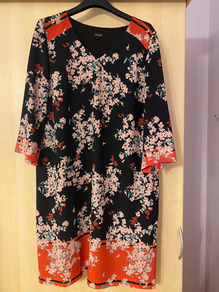 Kleed Mayerline maat 46, Kleding | Dames, Jurken, Mayerline, Meerkleurig, Maat 46/48 (XL) of groter, Ophalen of Verzenden