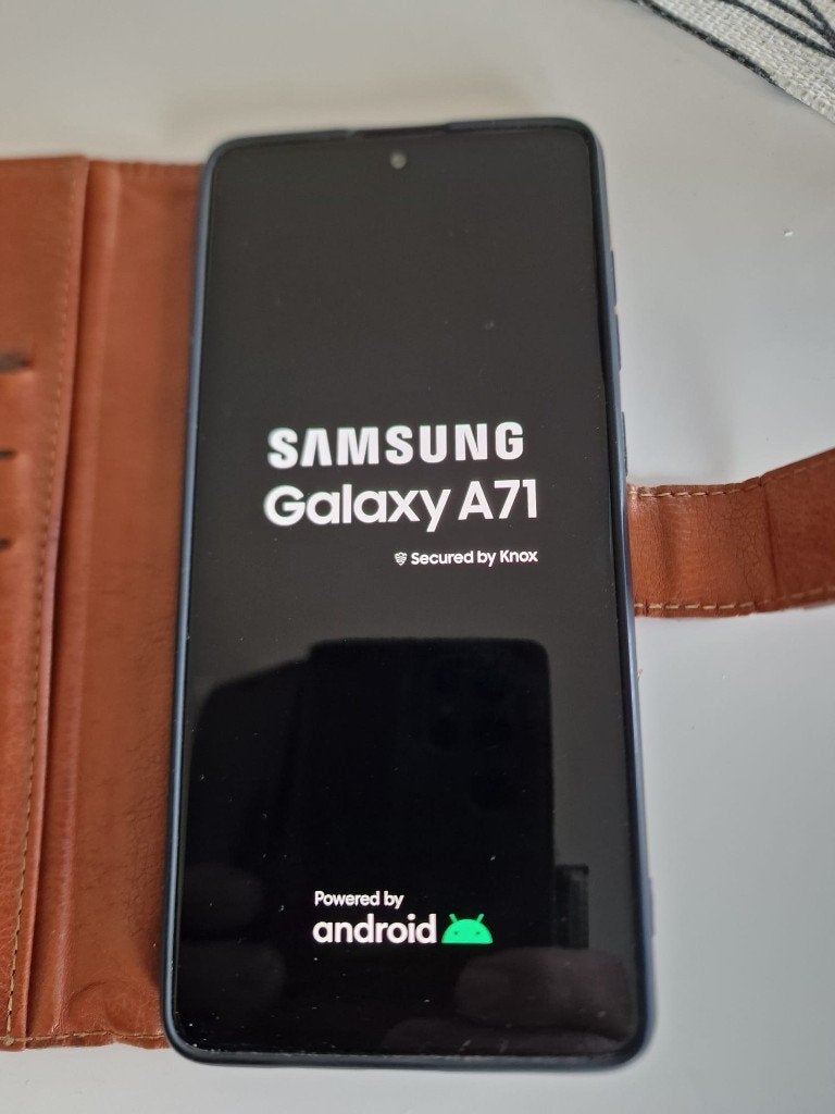Samsung Galaxy A71, Telecommunicatie, Ophalen, Gebruikt, Zwart, Android OS