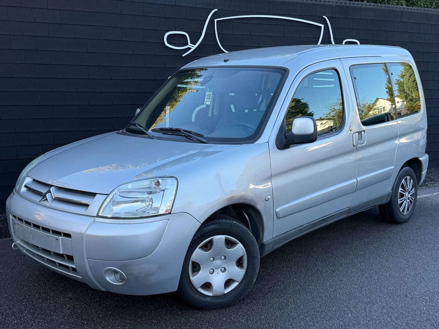 Citroën Berlingo 1.6 HDi+5 PLACES+AIRCO+EURO 4 (bj 2007), Auto's, Stof, 4 cilinders, 1560 cc, Overige carrosserie