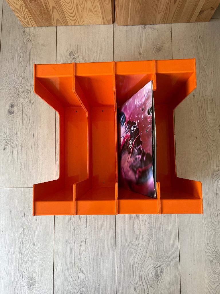 vintage UBOX IISI LP vinyl houder, Ophalen, Gebruikt