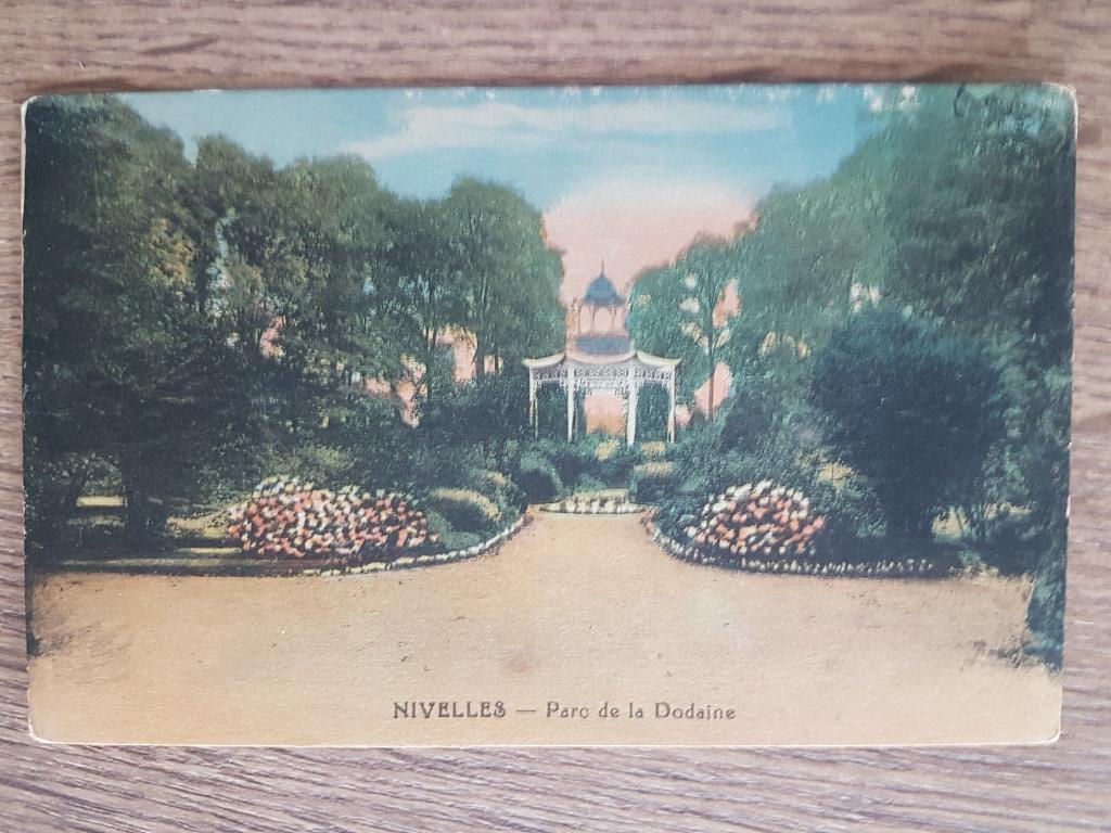 Postkaart Nivelles Parc de la Dodaine, Ophalen of Verzenden, 1920 tot 1940, Ongelopen, Waals-Brabant