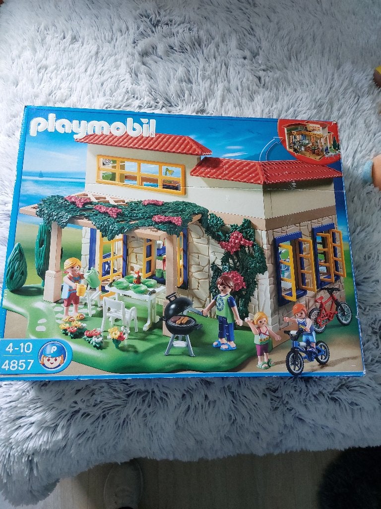 Playmobil vakantiehuis 4857, Enlèvement ou Envoi, Bâtiment, Kit complet, Family fun