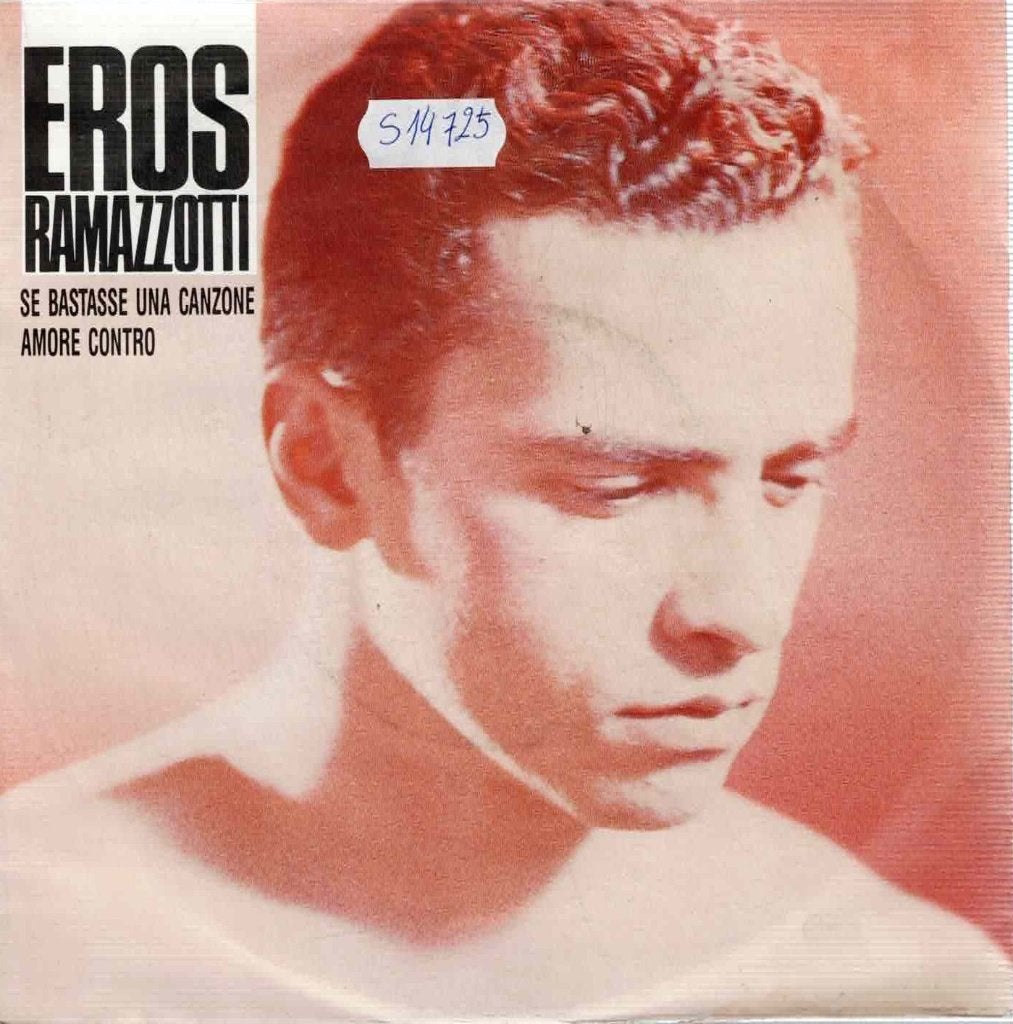 Vinyl, 7"  /  Eros Ramazzotti – Se Bastasse Una Canzone /.., Cd's en Dvd's, Vinyl | Overige Vinyl, 1990 - 1999, Overige formaten