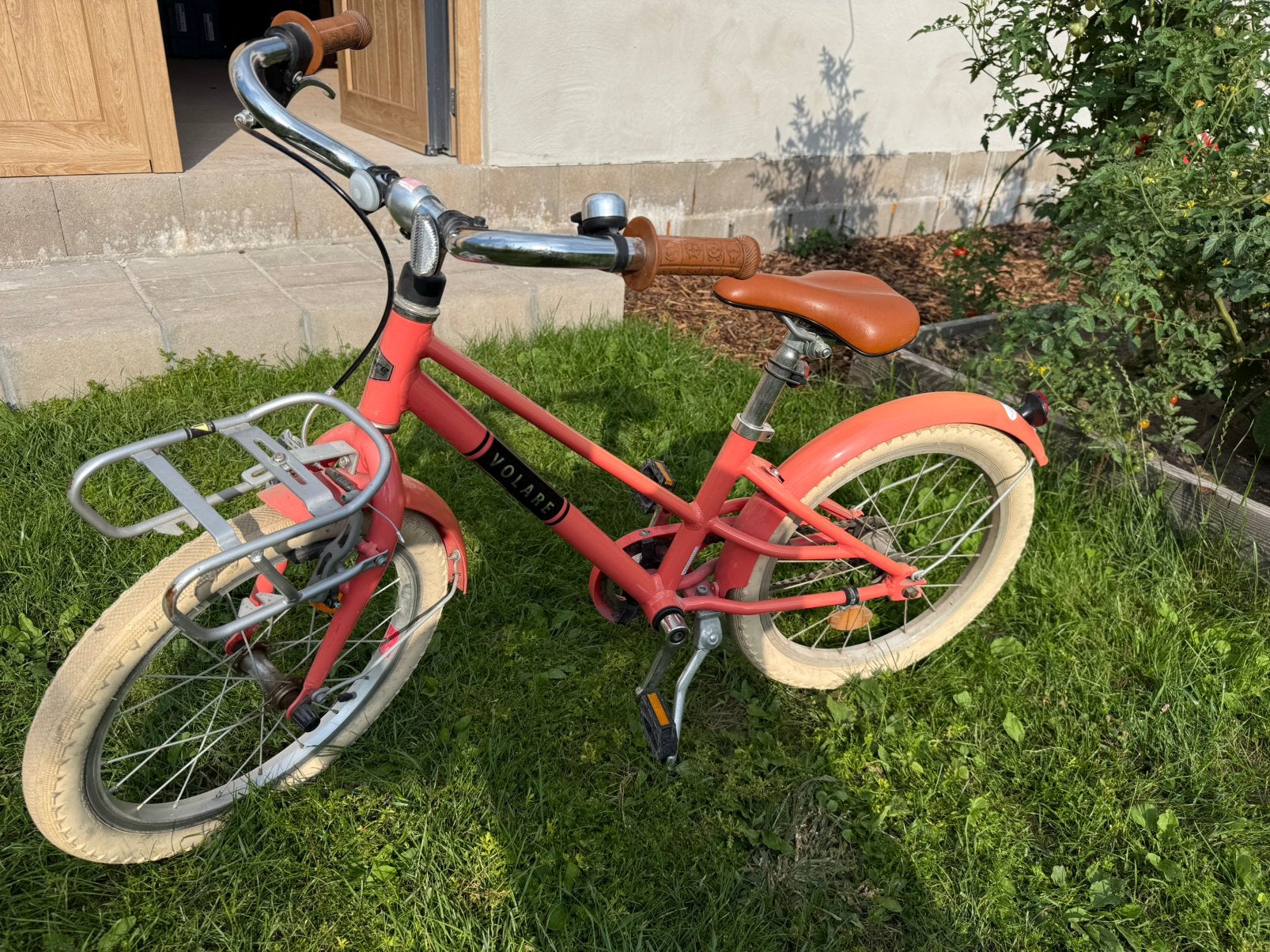 Meisjes fiets 18 inch volare, Ophalen, Gebruikt, 16 tot 20 inch